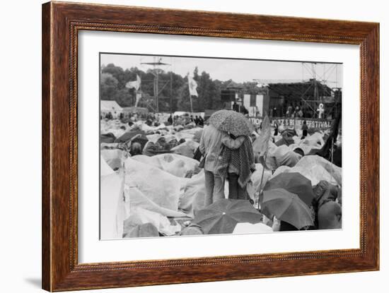 Reading Pop Festival, 1971-Kent Gavin-Framed Photographic Print