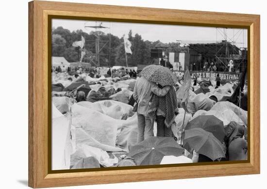 Reading Pop Festival, 1971-Kent Gavin-Framed Premier Image Canvas