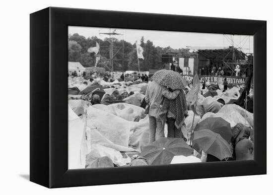 Reading Pop Festival, 1971-Kent Gavin-Framed Premier Image Canvas