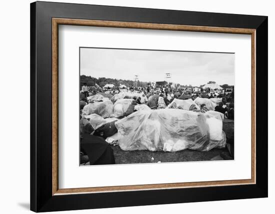 Reading Pop Festival, 1971-David White-Framed Photographic Print