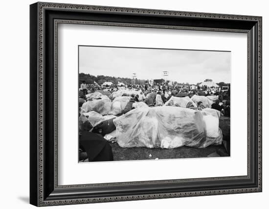 Reading Pop Festival, 1971-David White-Framed Photographic Print