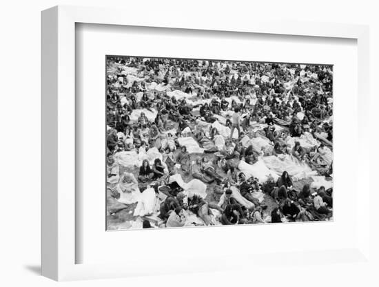 Reading Pop Festival, 1971-David White-Framed Photographic Print