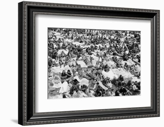 Reading Pop Festival, 1971-David White-Framed Photographic Print