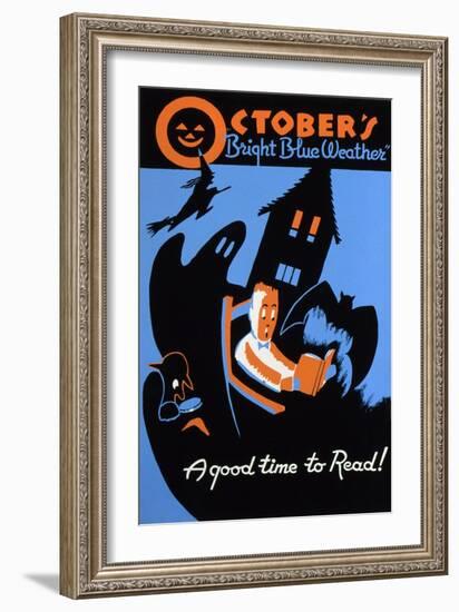 Reading Poster-Albert M. Bender-Framed Giclee Print