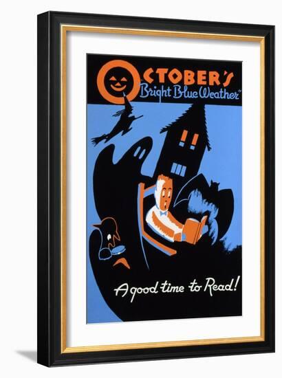 Reading Poster-Albert M. Bender-Framed Giclee Print