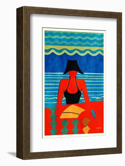 Reading, Swimming and You-Bo Anderson-Framed Photographic Print