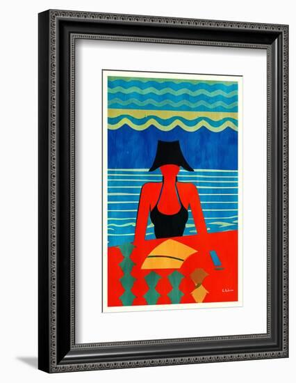 Reading, Swimming and You-Bo Anderson-Framed Photographic Print