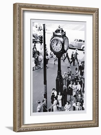Reading Terminal Clock, Philadelphia, Pennsylvania-null-Framed Art Print