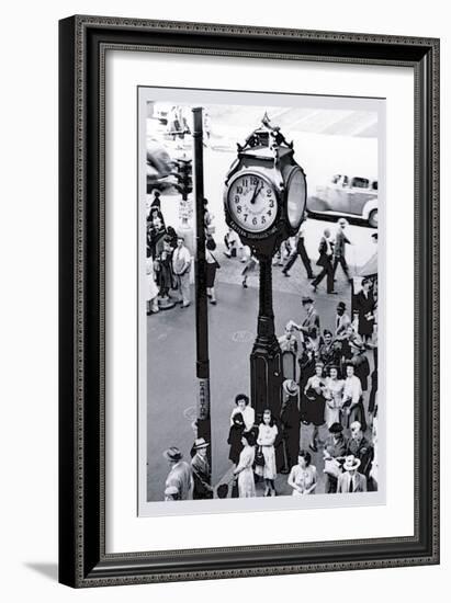 Reading Terminal Clock, Philadelphia, Pennsylvania-null-Framed Art Print