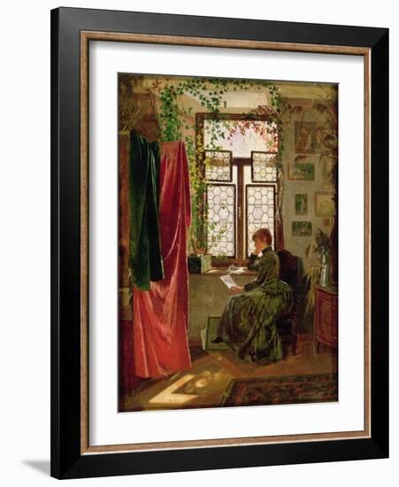 Reading the Letter-Peter Kraemer-Framed Giclee Print