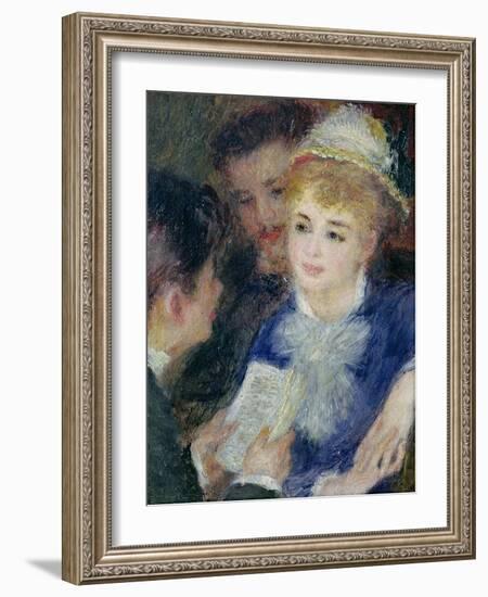 Reading the Role-Pierre-Auguste Renoir-Framed Giclee Print