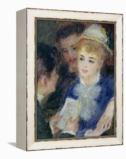 Reading the Role-Pierre-Auguste Renoir-Framed Premier Image Canvas