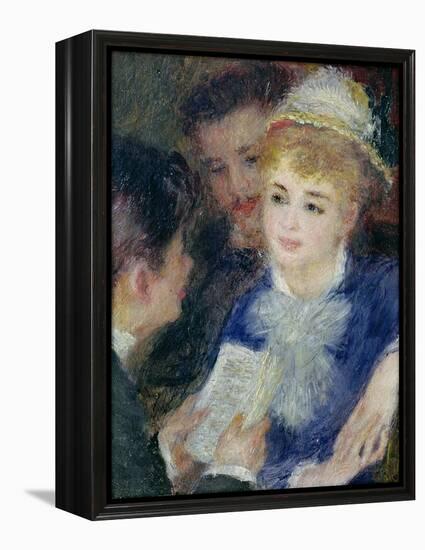 Reading the Role-Pierre-Auguste Renoir-Framed Premier Image Canvas