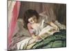 Reading Time-Sophie Anderson-Mounted Giclee Print