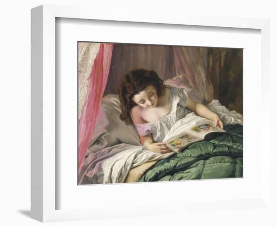 Reading Time-Sophie Anderson-Framed Giclee Print