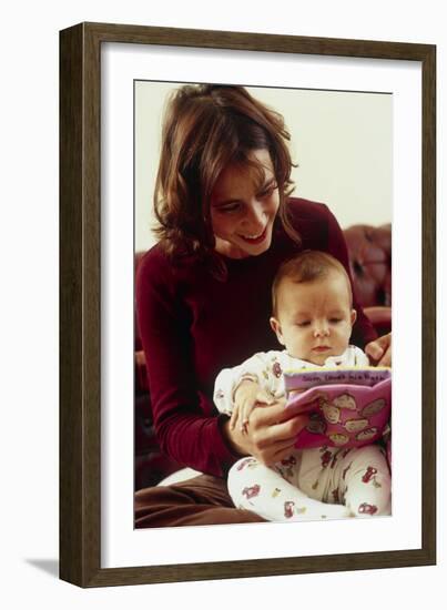 Reading To Baby-Ian Boddy-Framed Photographic Print