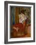 Reading Woman, circa 1900-Pierre-Auguste Renoir-Framed Giclee Print