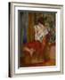 Reading Woman, circa 1900-Pierre-Auguste Renoir-Framed Giclee Print