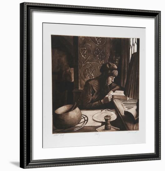 Reading-Harry McCormick-Framed Limited Edition
