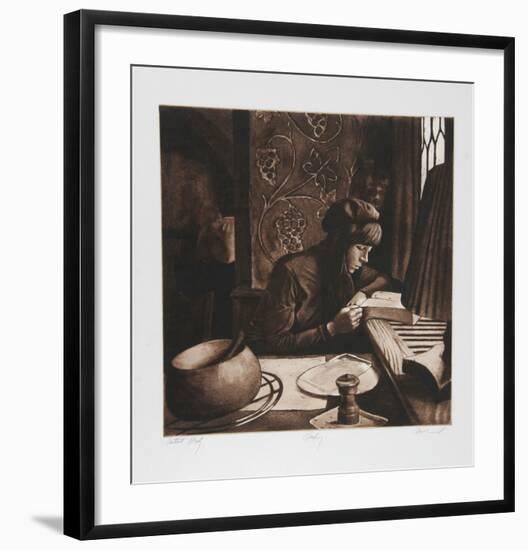 Reading-Harry McCormick-Framed Limited Edition