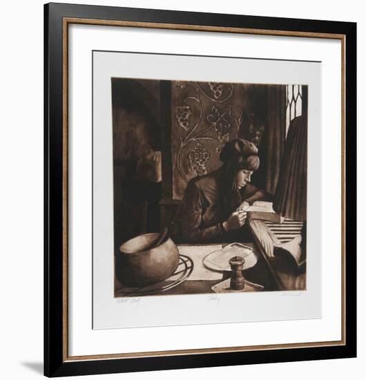 Reading-Harry McCormick-Framed Limited Edition