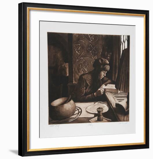 Reading-Harry McCormick-Framed Limited Edition