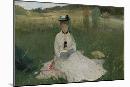 Reading-Berthe Morisot-Mounted Giclee Print