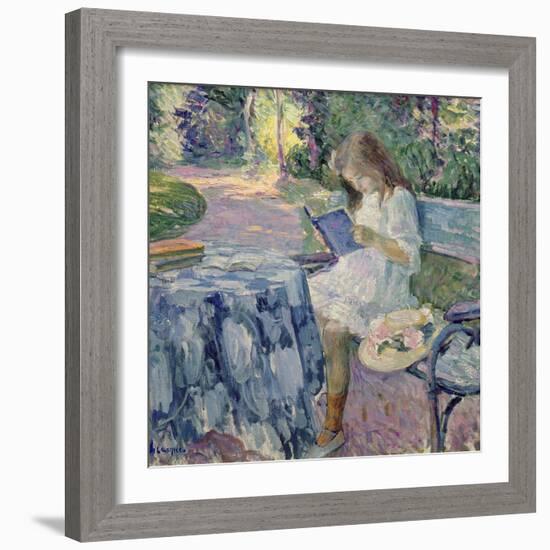 Reading-Henri Lebasque-Framed Giclee Print