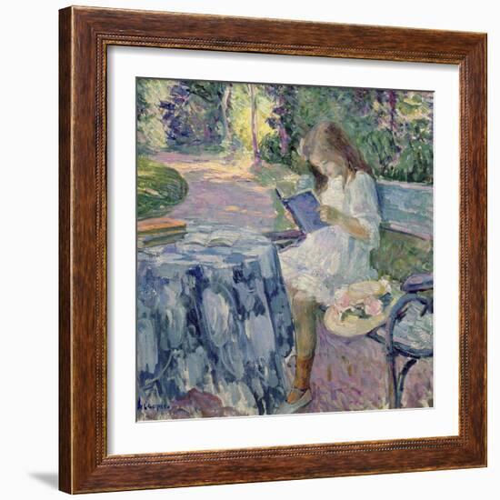 Reading-Henri Lebasque-Framed Giclee Print