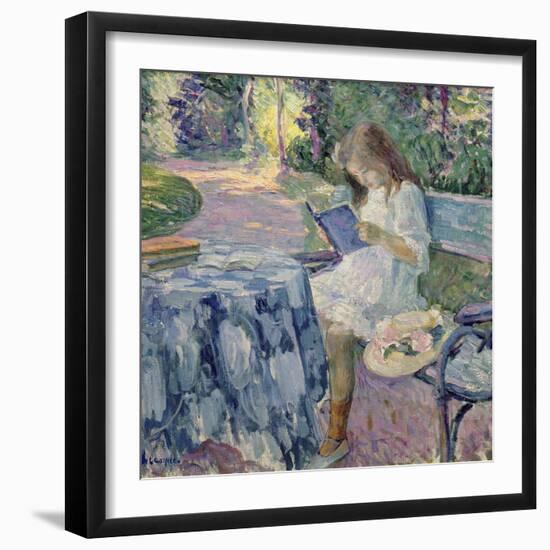 Reading-Henri Lebasque-Framed Giclee Print