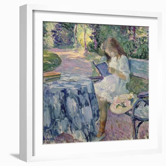 Reading-Henri Lebasque-Framed Giclee Print