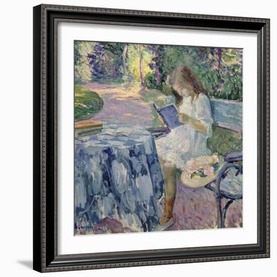 Reading-Henri Lebasque-Framed Giclee Print