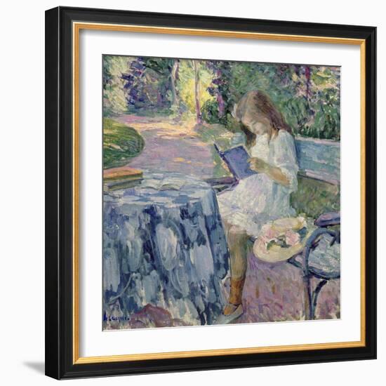 Reading-Henri Lebasque-Framed Giclee Print