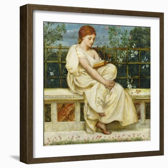 Reading-Edward John Poynter-Framed Giclee Print