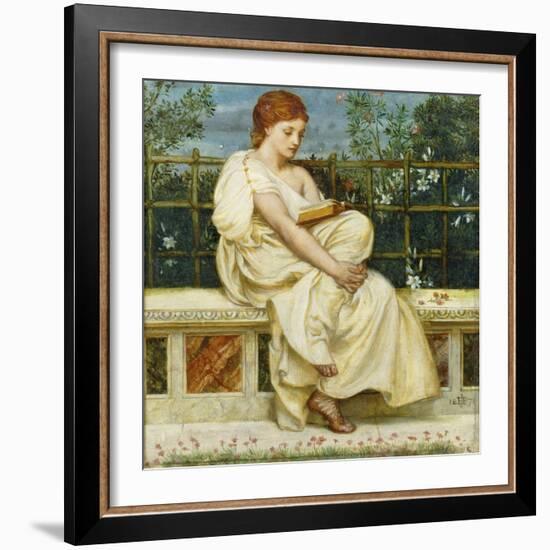 Reading-Edward John Poynter-Framed Giclee Print