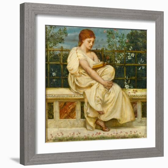 Reading-Edward John Poynter-Framed Giclee Print