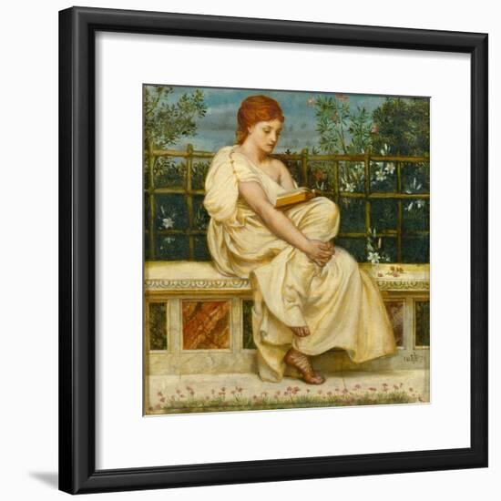 Reading-Edward John Poynter-Framed Giclee Print