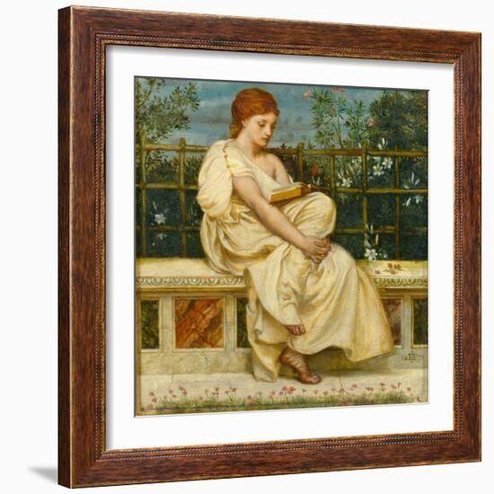 Reading-Edward John Poynter-Framed Giclee Print