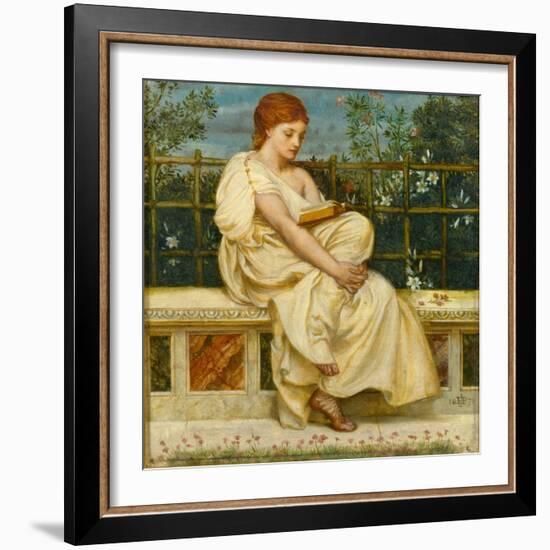 Reading-Edward John Poynter-Framed Giclee Print