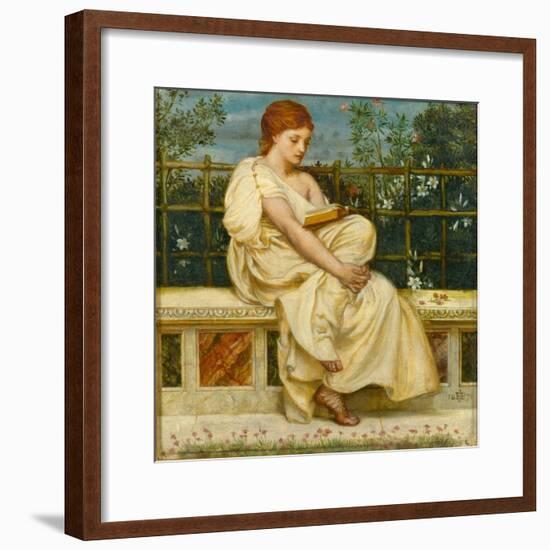 Reading-Edward John Poynter-Framed Giclee Print