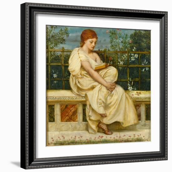 Reading-Edward John Poynter-Framed Giclee Print