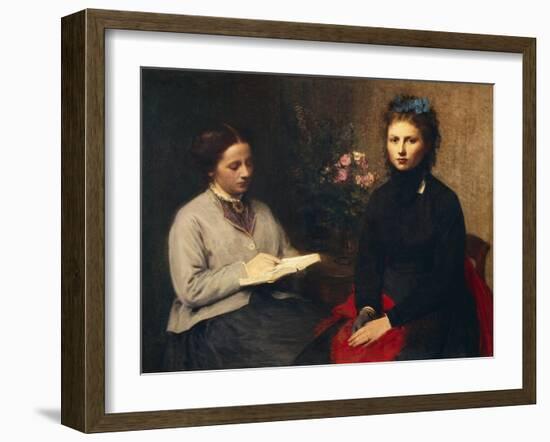 Reading-Henri Fantin-Latour-Framed Giclee Print