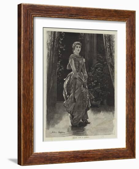 Ready for a Stroll-Arthur Hopkins-Framed Giclee Print