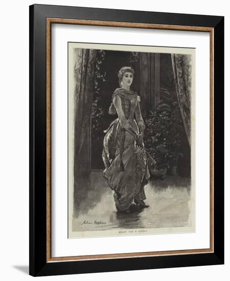 Ready for a Stroll-Arthur Hopkins-Framed Giclee Print