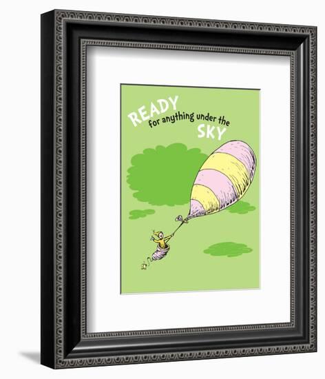 Ready for Anything (green)-Theodor (Dr. Seuss) Geisel-Framed Art Print