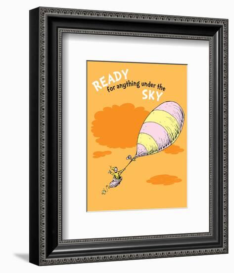 Ready for Anything (orange)-Theodor (Dr. Seuss) Geisel-Framed Art Print