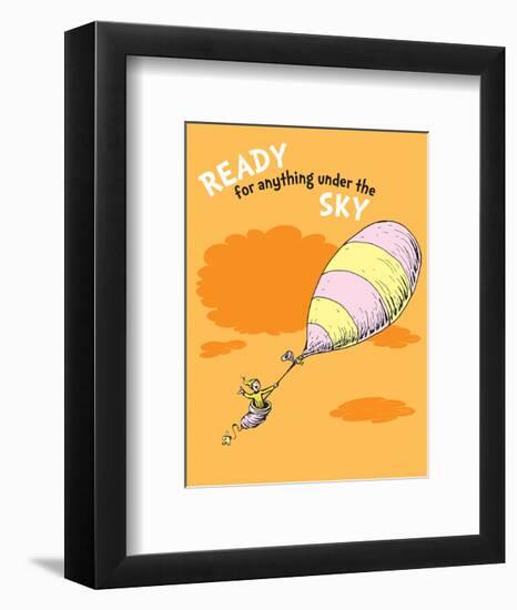 Ready for Anything (orange)-Theodor (Dr. Seuss) Geisel-Framed Art Print