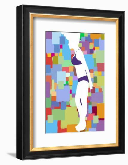 Ready For Summer V-Yashna-Framed Art Print