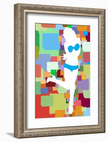 Ready For Summer VI-Yashna-Framed Art Print