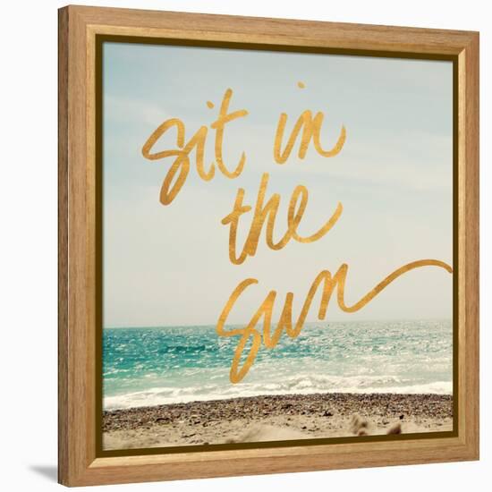 Ready for the Beach I-Sarah Gardner-Framed Stretched Canvas